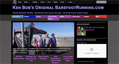 Desktop Screenshot of barefootrunning.com